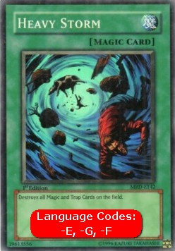 Schwerer Sturm (V.1) MRD-142 Super Rare Poor Deutsch