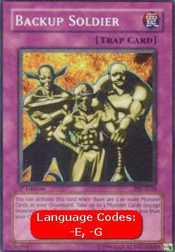 Ersatzsoldat (V.1) PSV-028 Super Rare Excellent Deutsch