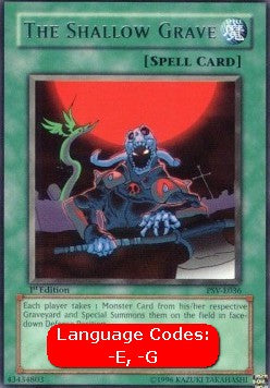 Seichtes Grab (V.1) PSV-036 Rare Excellent Deutsch