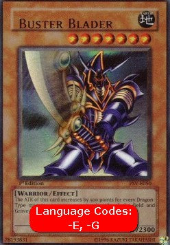 Buster-Klingenkämpfer (V.1) PSV-050 Ultra Rare Poor Deutsch
