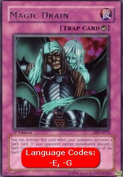 Magischer Abfluss (V.1) PSV-071 Rare Good Deutsch