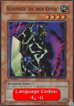 Gerfried, Eisenritter (V.1) PSV-101 Super Rare Poor Deutsch 1. Auflage