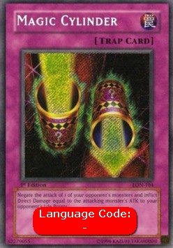 Magic Cylinder LON-104 Secret Rare Poor Englisch