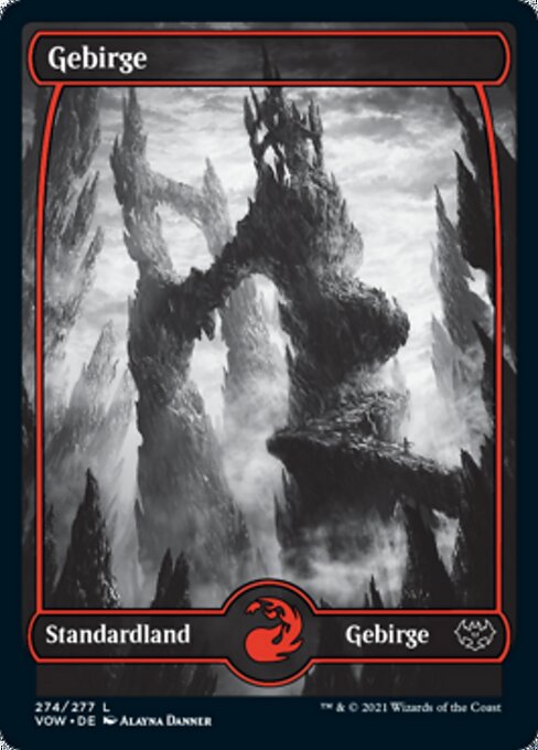 Gebirge (V.1) VOW-274 Land Near Mint Deutsch Foil