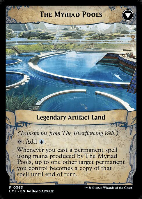 The Everflowing Well // The Myriad Pools - Back Face