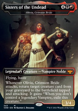 Olivia, blutrote Braut (V.2) XVOW-343 Mythic Excellent Deutsch Foil