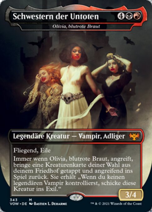 Olivia, blutrote Braut (V.2) XVOW-343 Excellent Deutsch