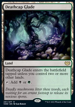Deathcap Glade VOW-261 Rare Near Mint Englisch Foil