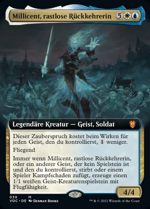 Millicent, rastlose Rückkehrerin (V.2) VOC-39 Mythic Near Mint Deutsch