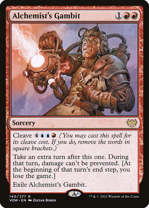 Alchemist's Gambit VOW-140 Rare Near Mint Englisch Foil