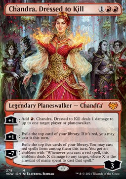Chandra, todschick XVOW-279 Mythic Excellent Englisch Foil
