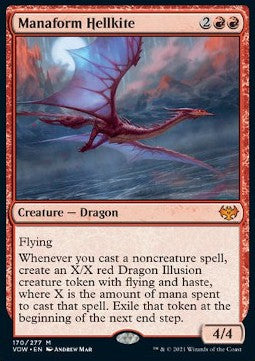 Managestalt-Höllendrache VOW-170 Mythic Near Mint Deutsch Foil