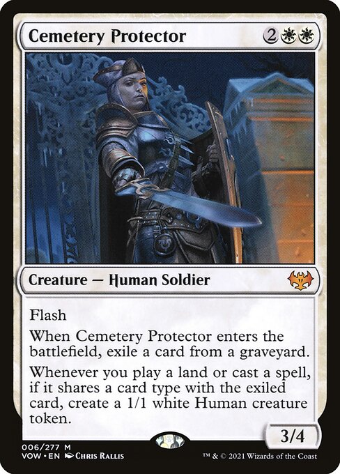 Cemetery Protector VOW-6 Mythic Near Mint Englisch