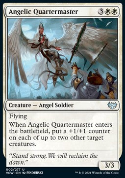 Himmlische Quartiermeisterin VOW-2 Uncommon Near Mint Deutsch Foil