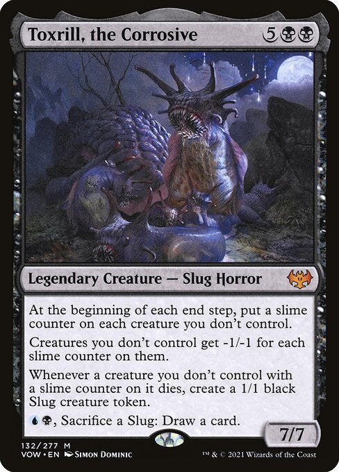 Toxrill, the Corrosive VOW-132 Mythic Excellent Englisch