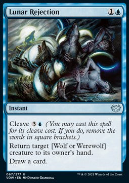 Lunare Zurückweisung VOW-67 Uncommon Near Mint Englisch Foil
