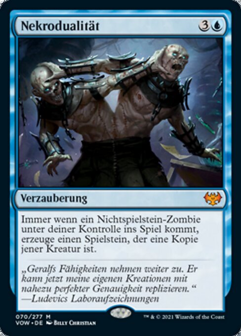 Nekrodualität VOW-70 Mythic Excellent Deutsch