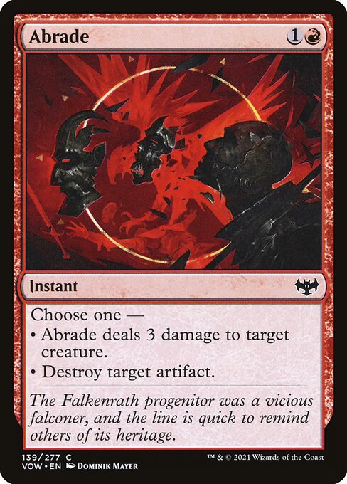 Abrade VOW-139 Common Near Mint Englisch