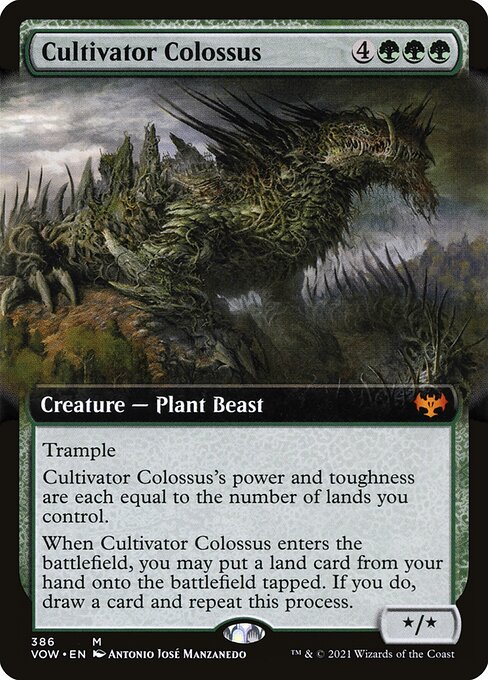 Cultivator Colossus XVOW-386 Mythic Excellent Englisch