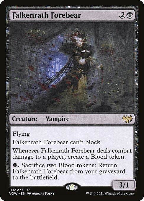 Falkenrath Forebear VOW-111 Rare Excellent Englisch
