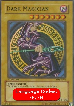 Dunkler Magier (V.1) SDY-005 Ultra Rare Poor Deutsch