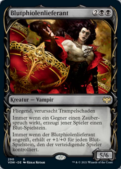 Blutphiolenlieferant XVOW-290 Rare Excellent Deutsch
