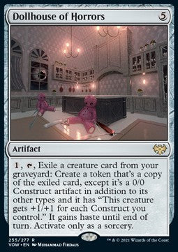 Puppenhaus der Schrecken VOW-255 Rare Excellent Englisch Foil