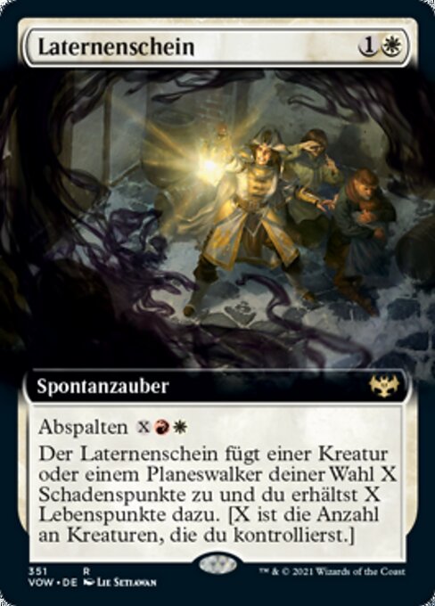 Laternenschein XVOW-351 Near Mint Deutsch
