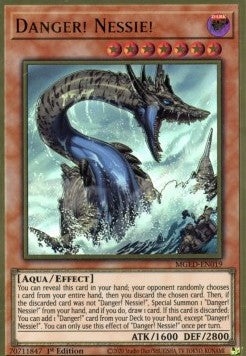 Gefahr! Nessie! MGED-DE019 Premium Gold Rare Excellent Deutsch 1. Auflage