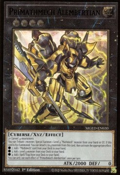 Primathemech D'Alembert MGED-DE030 Premium Gold Rare Near Mint Deutsch