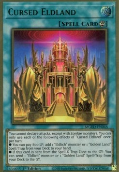 Verfluchtes Eldland MGED-048 Premium Gold Rare Near Mint Deutsch 1. Auflage