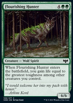 Gedeihender Jäger VOW-199 Common Near Mint Deutsch Foil