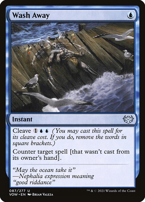 Wash Away VOW-87 Uncommon Near Mint Englisch