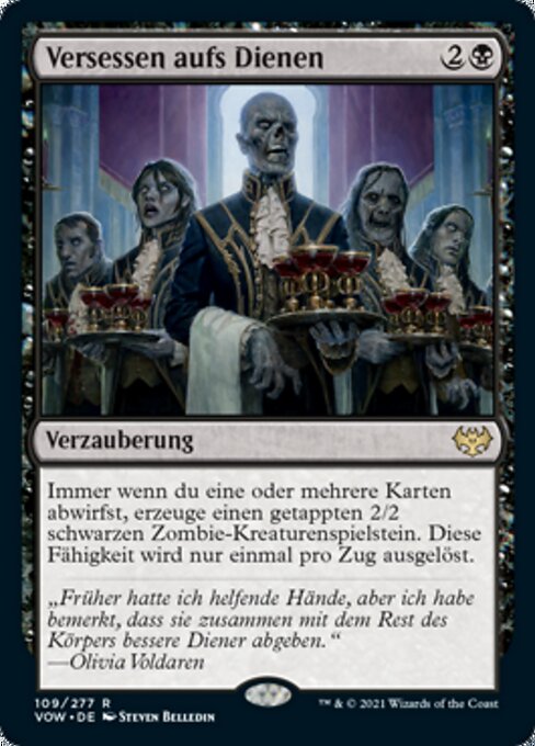 Versessen aufs Dienen VOW-109 Rare Excellent Deutsch
