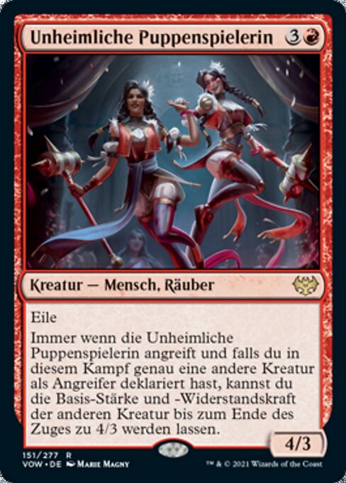 Unheimliche Puppenspielerin VOW-151 Rare Near Mint Deutsch