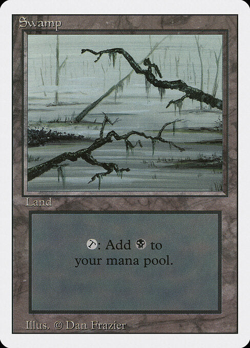 Swamp 3ED- Land Excellent Englisch