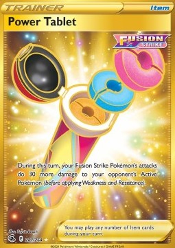 Power-Tablette FST-281 Secret Rare Excellent Deutsch