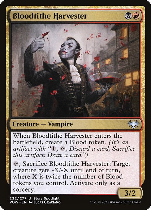 Bloodtithe Harvester VOW-232 Uncommon Excellent Englisch