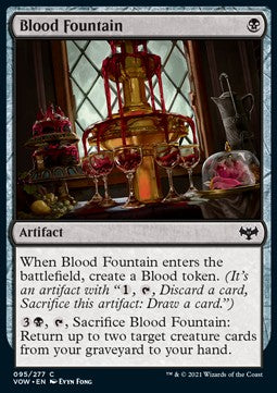 Blood Fountain VOW-95 Common Near Mint Englisch Foil