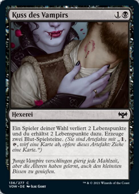 Kuss des Vampirs VOW-136 Common Excellent Deutsch