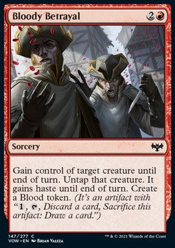Blutiger Verrat VOW-147 Common Near Mint Deutsch Foil