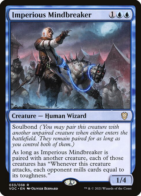Imperious Mindbreaker VOC-33 Rare Excellent Englisch