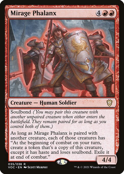 Trugbild-Phalanx (V.1) VOC-35 Rare Excellent Englisch