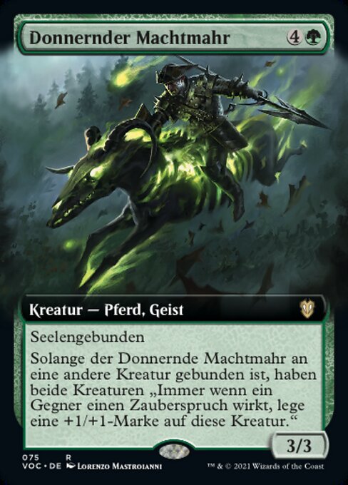 Donnernder Machtmahr (V.2) VOC-75 Near Mint Deutsch