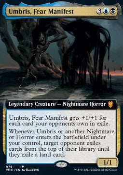 Umbris, die manifestierte Furcht (V.2) VOC-76 Mythic Excellent Deutsch