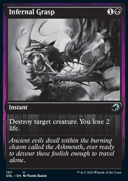Infernal Grasp DBL-107 Uncommon Near Mint Englisch