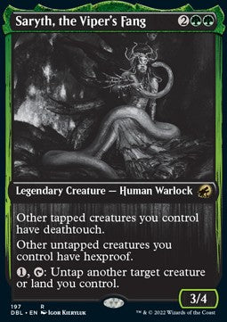 Saryth, the Viper's Fang DBL-197 Mythic Near Mint Englisch