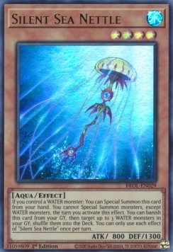 Lautlose Meeresnessel BROL-029 Ultra Rare Excellent Deutsch 1. Auflage