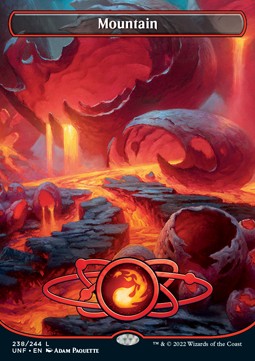 Gebirge (V.1) UNF-238 Land Excellent Englisch Foil