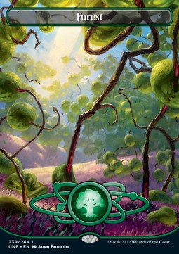 Forest UNF-239 Land Excellent Englisch Foil
